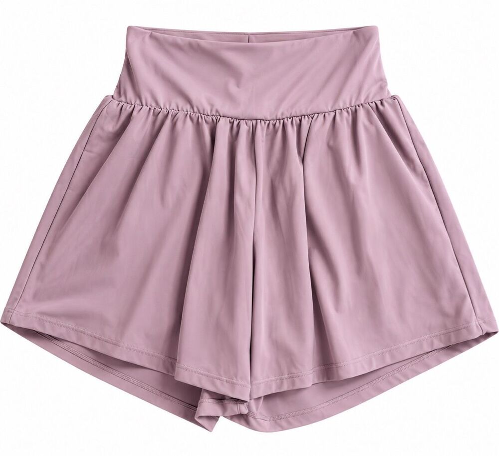 NWT Halara SoftlyZero Airy Light Purple Mauve Shorts Size Large Long New
